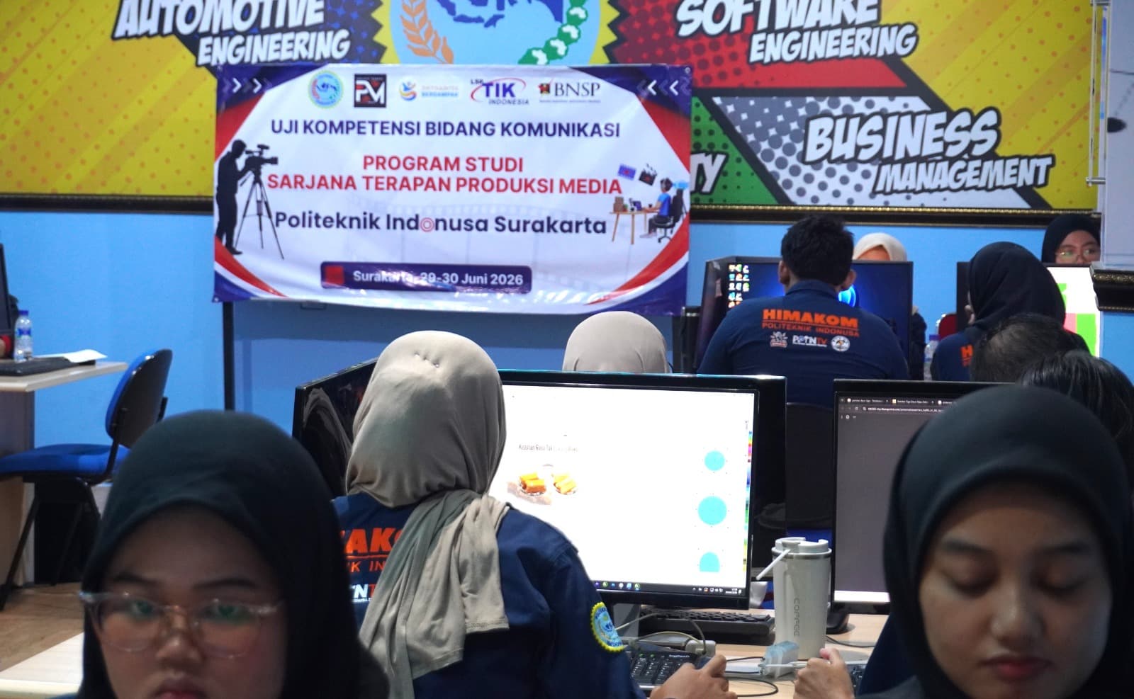 Perkuat Kompetensi Lulusan, Prodi Sarjana Terapan Produksi Media Gelar Uji Sertifikasi Profesi - Galeri