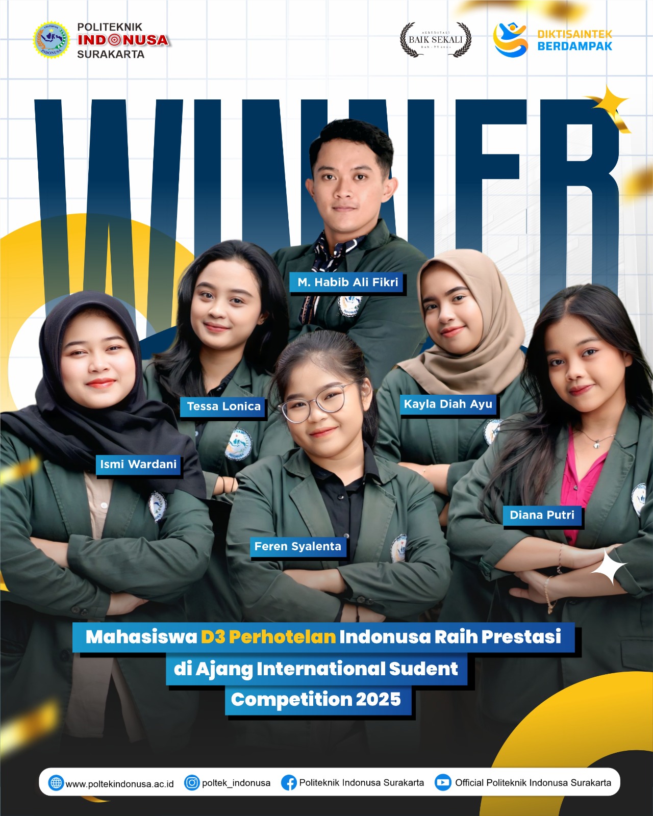 Bangga! Mahasiswa Politeknik Indonusa Raih Juara 1 dan 3 di Kompetisi Mahasiswa Internasional 2025 Bangga! Mahasiswa Politeknik Indonusa Raih Juara 1 dan 3 di Kompetisi Mahasiswa Internasional 2025